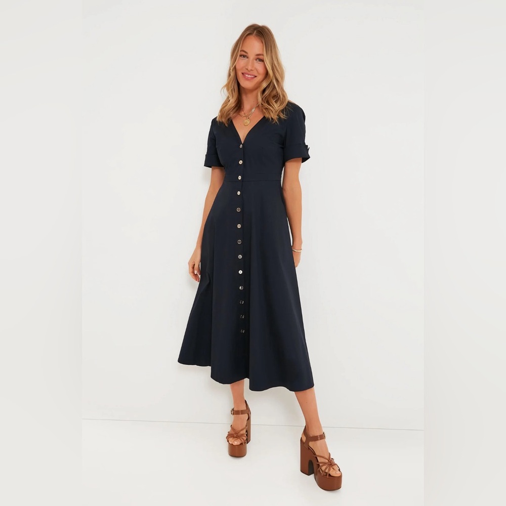 Tuckernuck navy Kate Maxi Dress size small